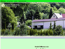 Tablet Screenshot of pension-am-blauberg.de